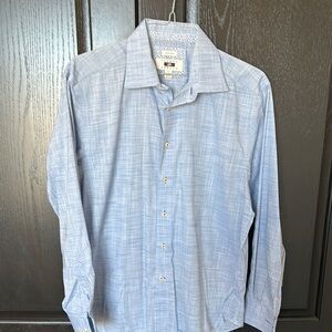 Joseph Abboud Men's Blue Dress Shirt